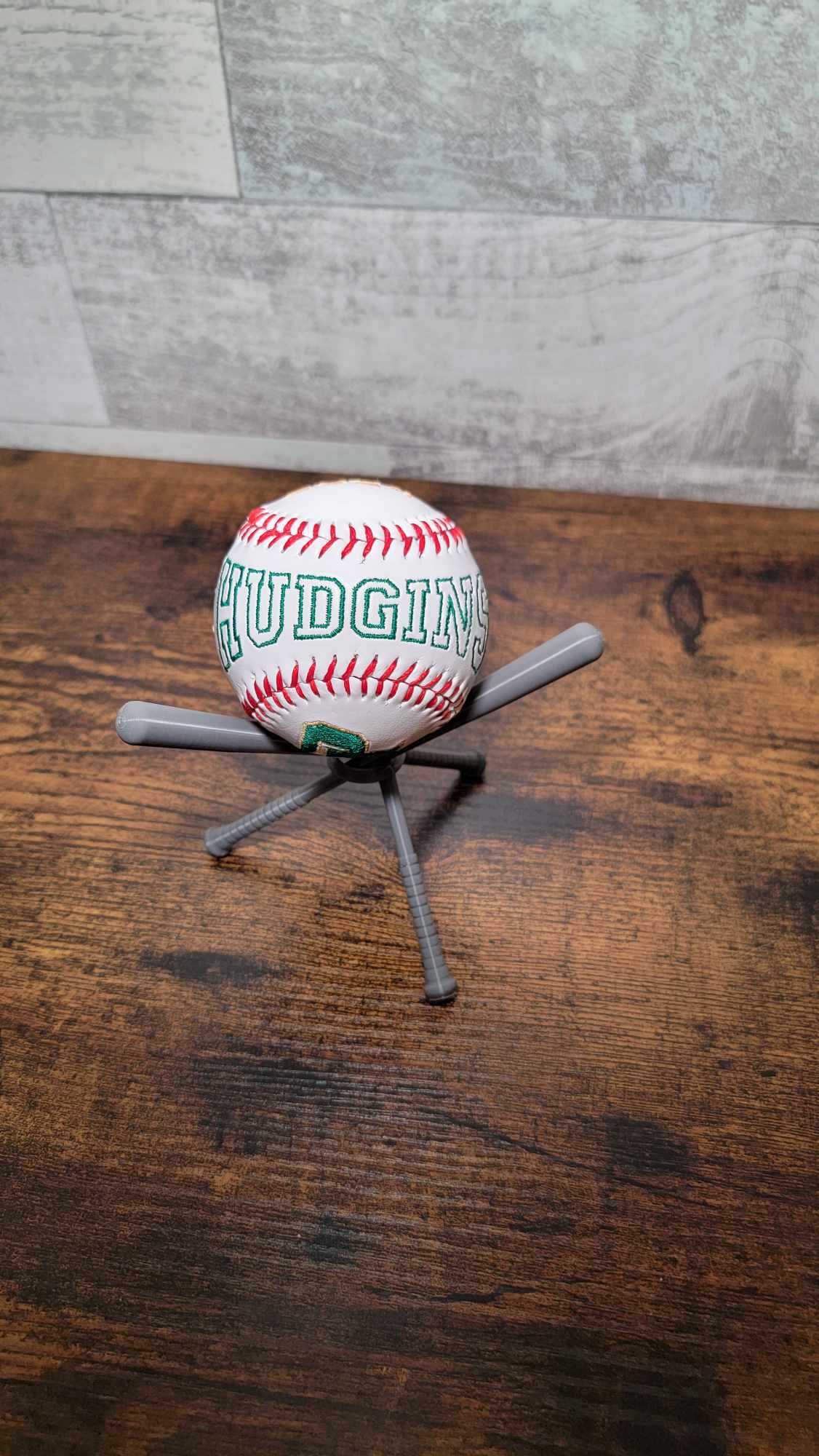 Custom Embroidered baseball