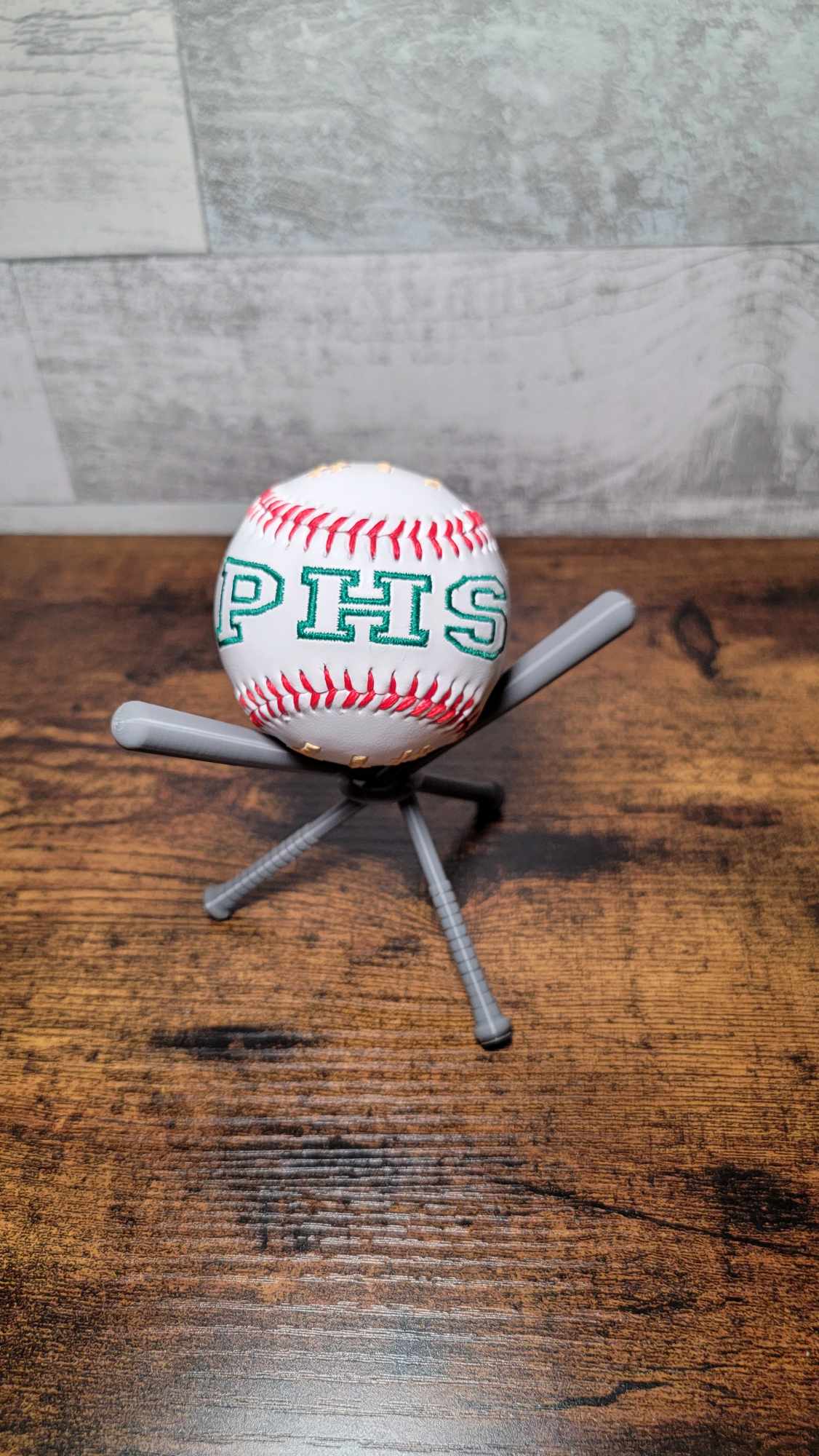 Custom Embroidered baseball
