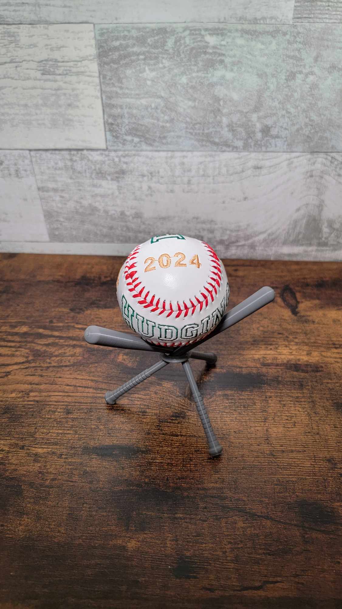Custom Embroidered baseball