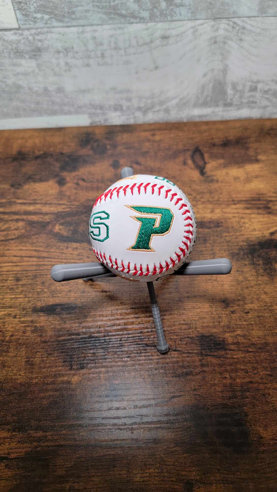 Custom Embroidered baseball