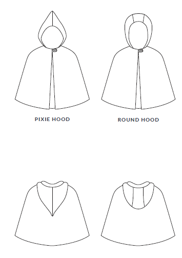 Reversible Keepsake Imagination Capes Custom
